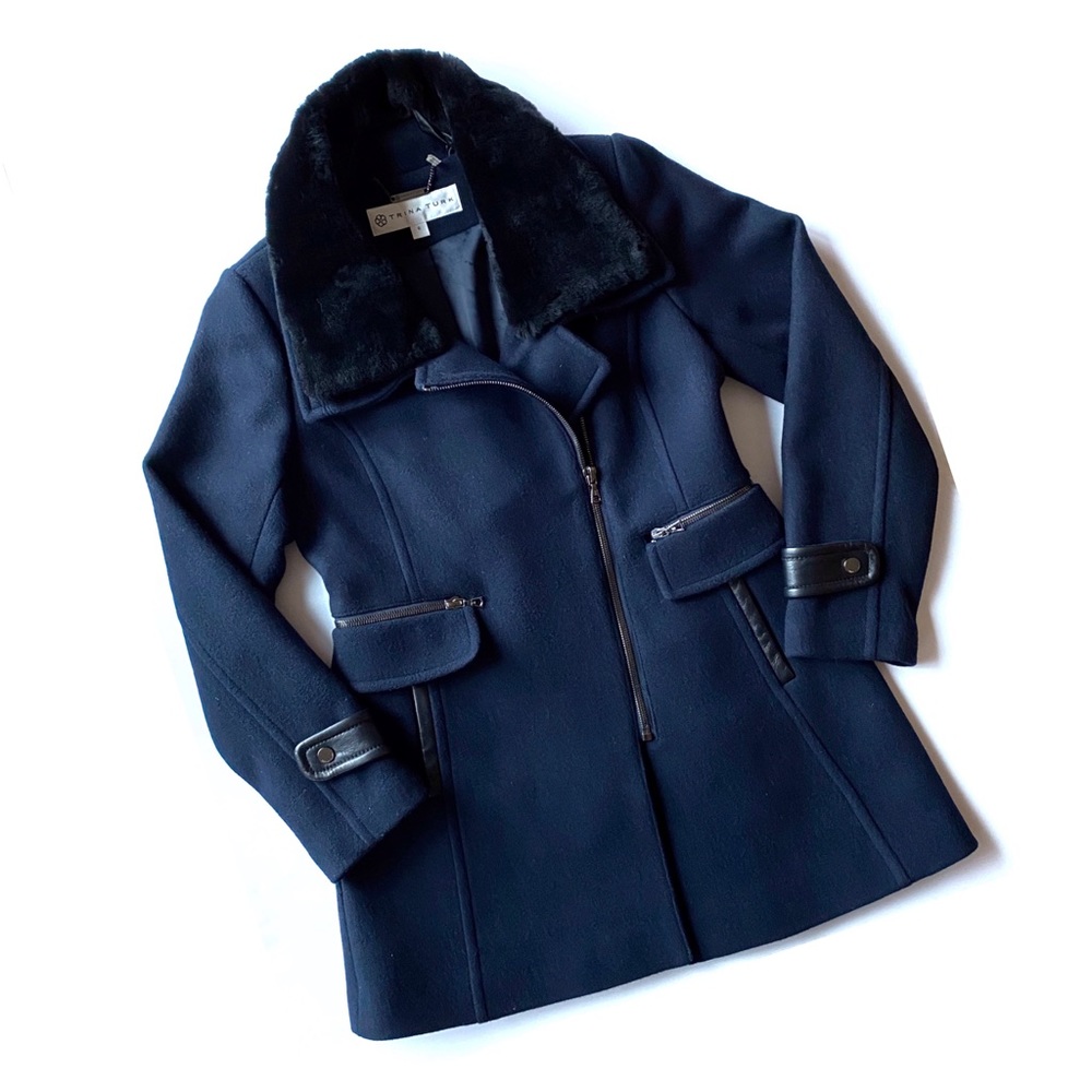 Trina Turk Aubree Wool Coat